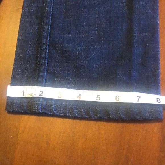 Miss Me Women's Boot Cut Jeans - Dark Blue with Red Accents - Picture 13 of 13